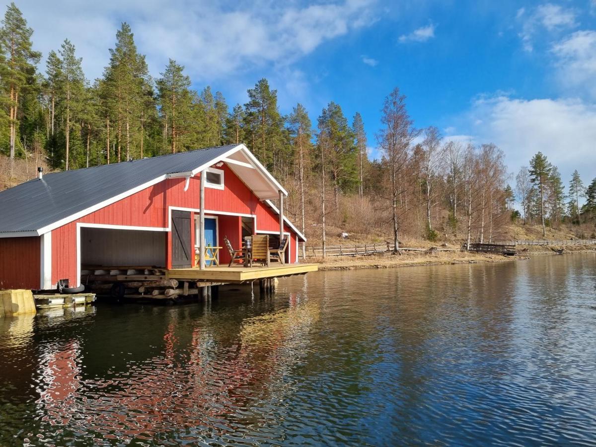 Villa Boathouse Mjallom Exterior foto